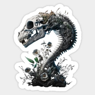 Dinosaur Skull Sticker